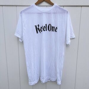Ketel One Vodka Lightweight White T-shirt Short Sleeve Crew Neck Mens Large